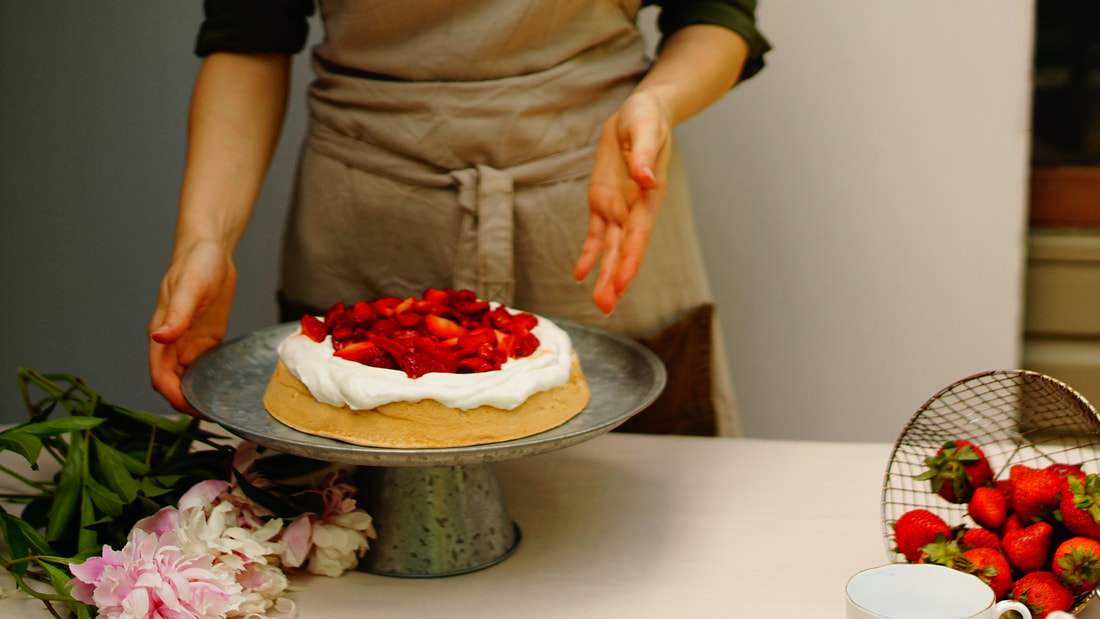 Gluten-free strawberry shortcake